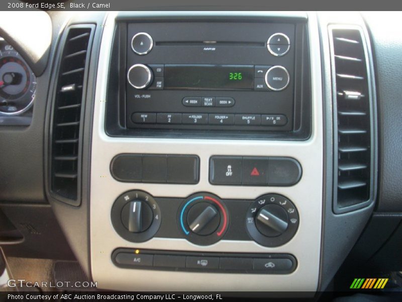 Black / Camel 2008 Ford Edge SE