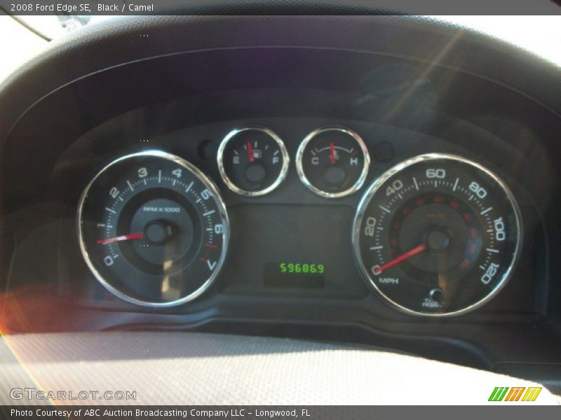 Black / Camel 2008 Ford Edge SE