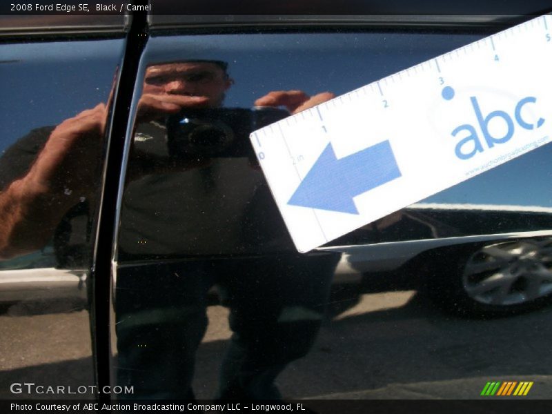 Black / Camel 2008 Ford Edge SE