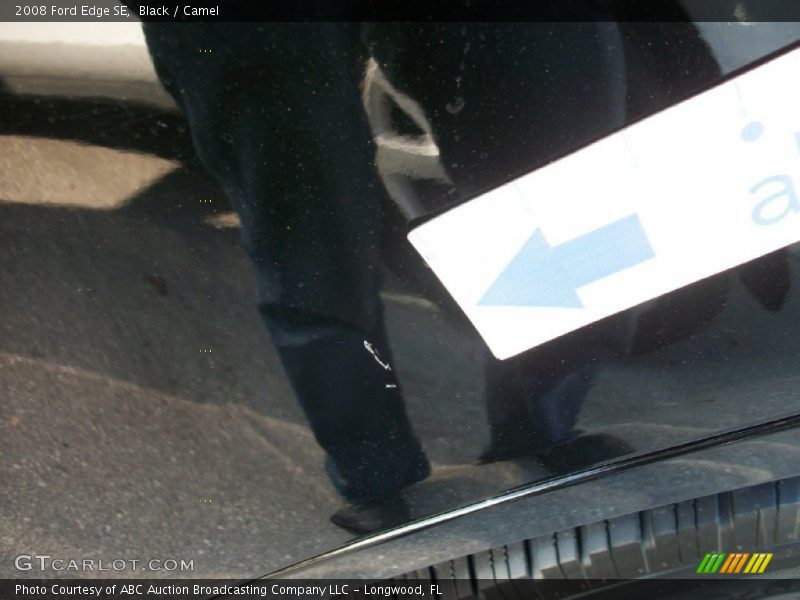 Black / Camel 2008 Ford Edge SE
