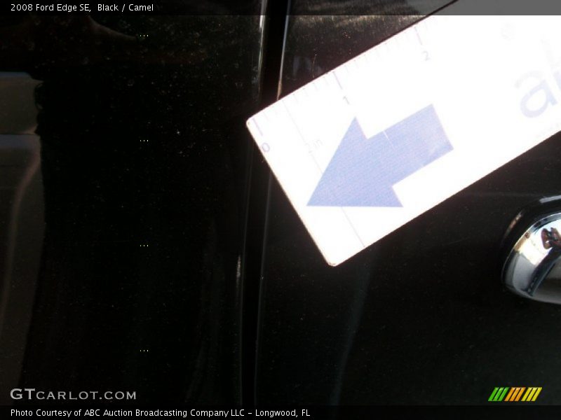 Black / Camel 2008 Ford Edge SE