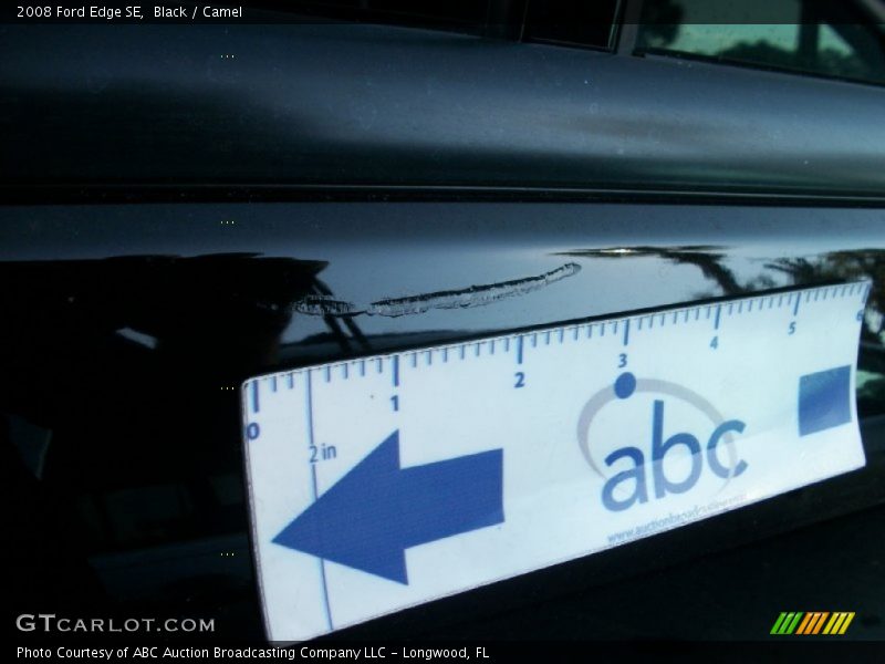 Black / Camel 2008 Ford Edge SE