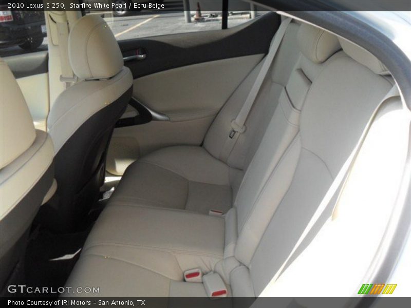 Starfire White Pearl / Ecru Beige 2010 Lexus IS 250