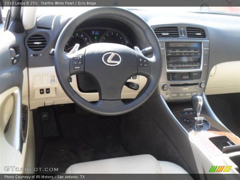 Starfire White Pearl / Ecru Beige 2010 Lexus IS 250