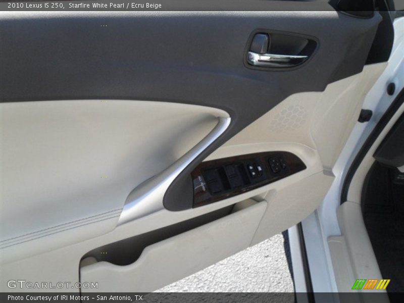 Starfire White Pearl / Ecru Beige 2010 Lexus IS 250