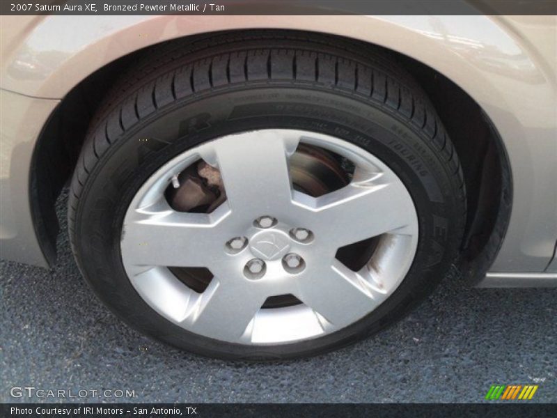 Bronzed Pewter Metallic / Tan 2007 Saturn Aura XE