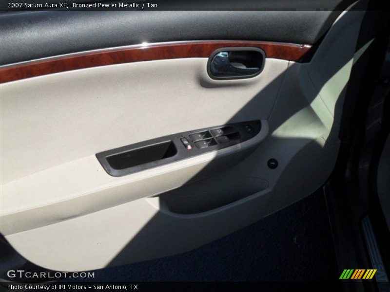 Bronzed Pewter Metallic / Tan 2007 Saturn Aura XE