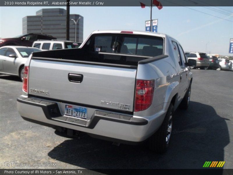 Alabaster Silver Metallic / Gray 2010 Honda Ridgeline RT
