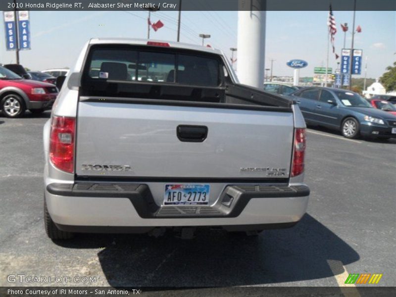 Alabaster Silver Metallic / Gray 2010 Honda Ridgeline RT