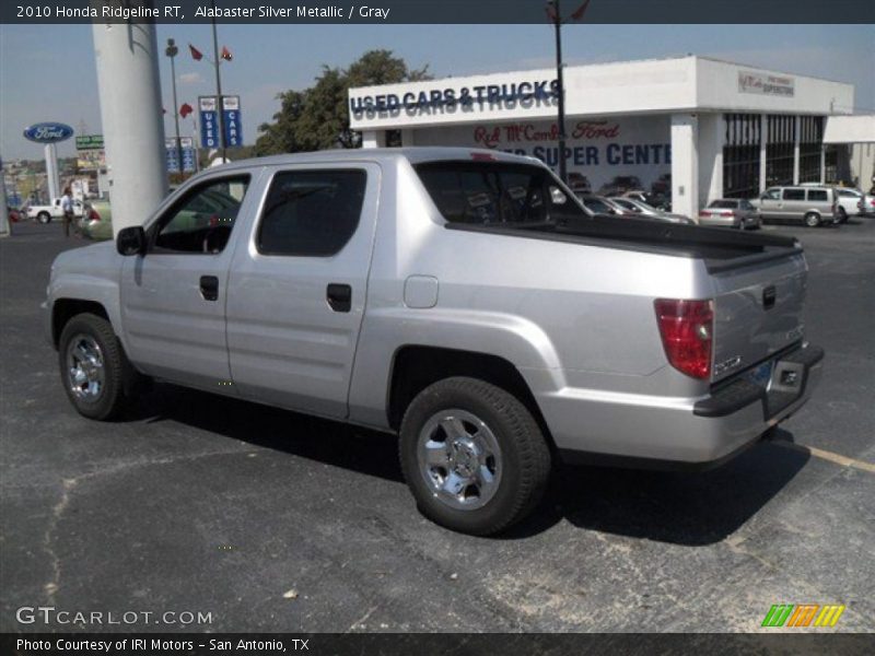 Alabaster Silver Metallic / Gray 2010 Honda Ridgeline RT