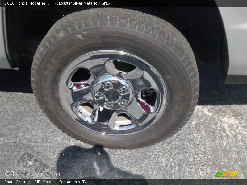 Alabaster Silver Metallic / Gray 2010 Honda Ridgeline RT