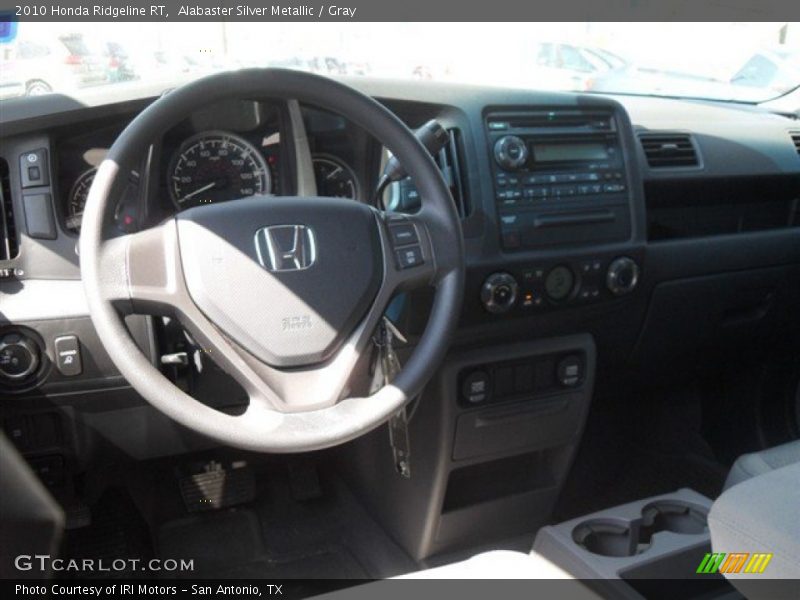 Alabaster Silver Metallic / Gray 2010 Honda Ridgeline RT