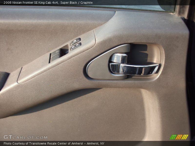 Super Black / Graphite 2008 Nissan Frontier SE King Cab 4x4