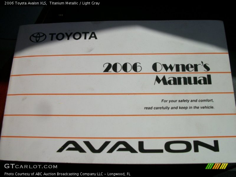Titanium Metallic / Light Gray 2006 Toyota Avalon XLS