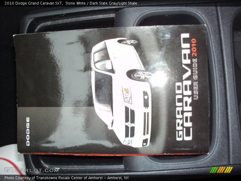 Stone White / Dark Slate Gray/Light Shale 2010 Dodge Grand Caravan SXT