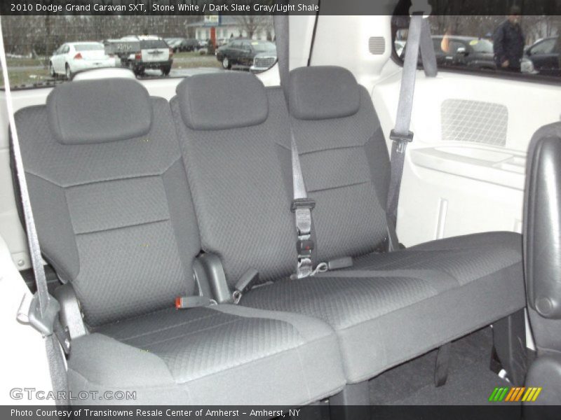 Stone White / Dark Slate Gray/Light Shale 2010 Dodge Grand Caravan SXT