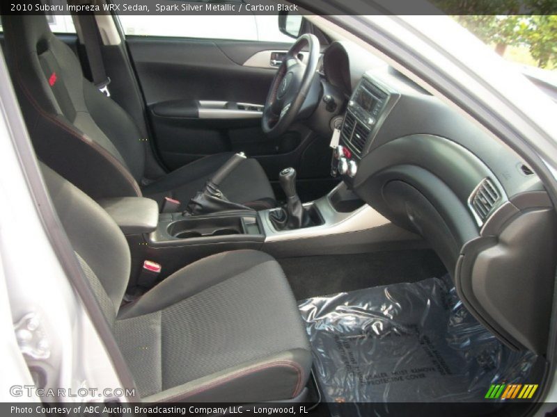 Spark Silver Metallic / Carbon Black 2010 Subaru Impreza WRX Sedan