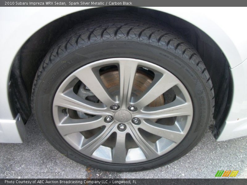  2010 Impreza WRX Sedan Wheel