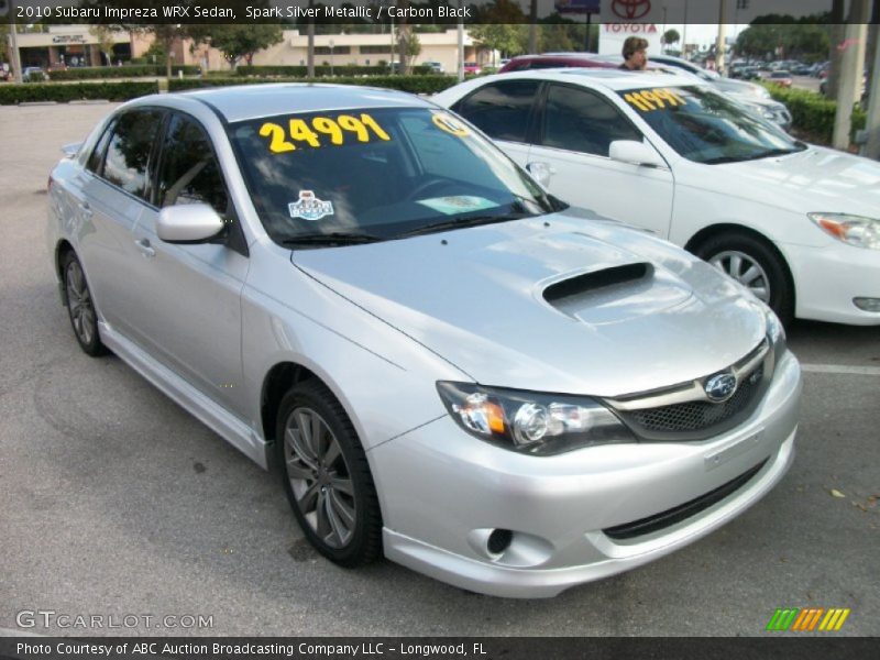 Spark Silver Metallic / Carbon Black 2010 Subaru Impreza WRX Sedan