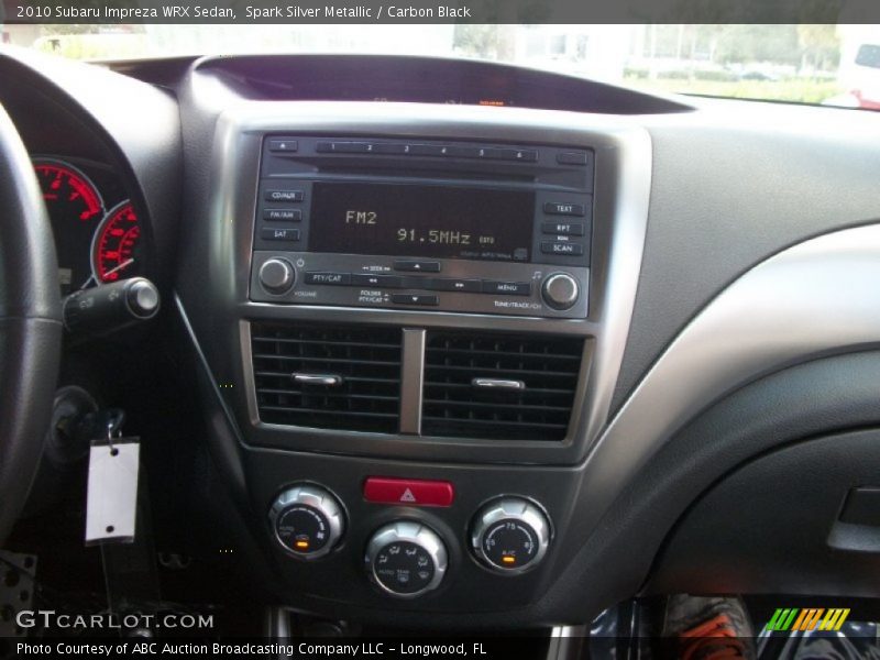 Spark Silver Metallic / Carbon Black 2010 Subaru Impreza WRX Sedan