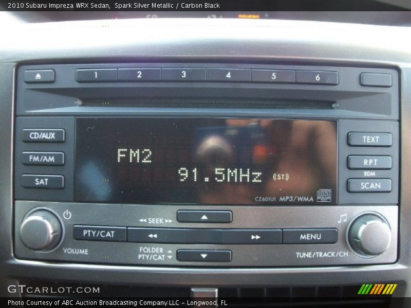 Spark Silver Metallic / Carbon Black 2010 Subaru Impreza WRX Sedan