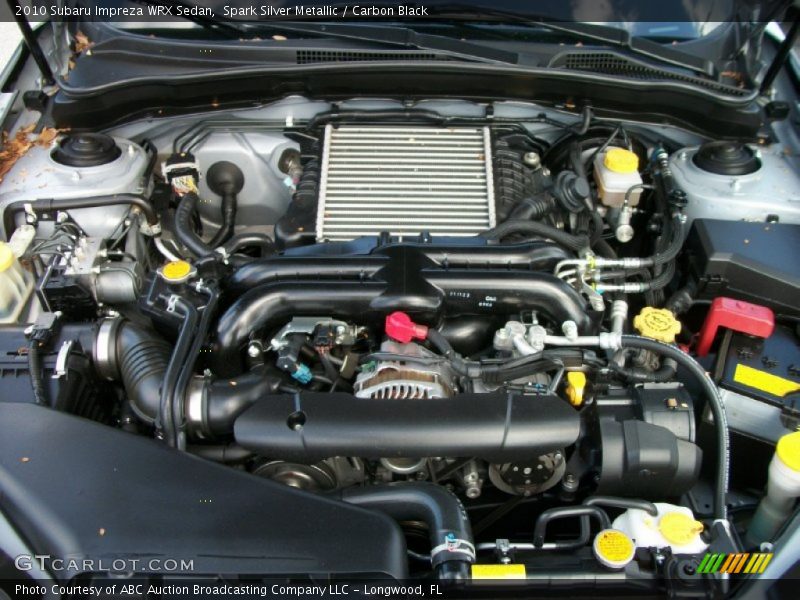  2010 Impreza WRX Sedan Engine - 2.5 Liter Turbocharged SOHC 16-Valve VVT Flat 4 Cylinder