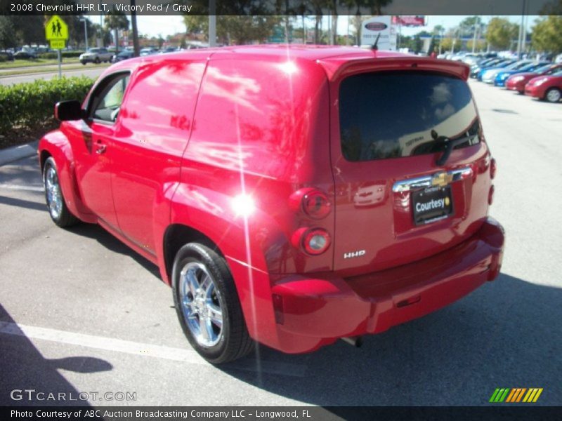 Victory Red / Gray 2008 Chevrolet HHR LT