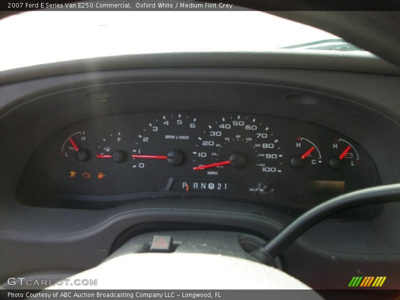 Oxford White / Medium Flint Grey 2007 Ford E Series Van E250 Commercial