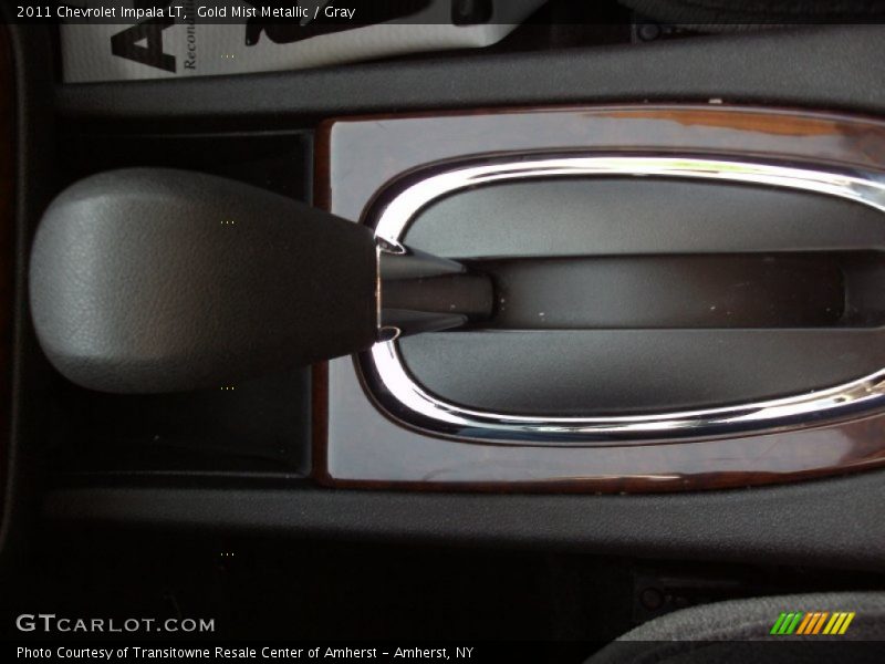 Gold Mist Metallic / Gray 2011 Chevrolet Impala LT