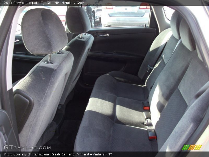 Gold Mist Metallic / Gray 2011 Chevrolet Impala LT