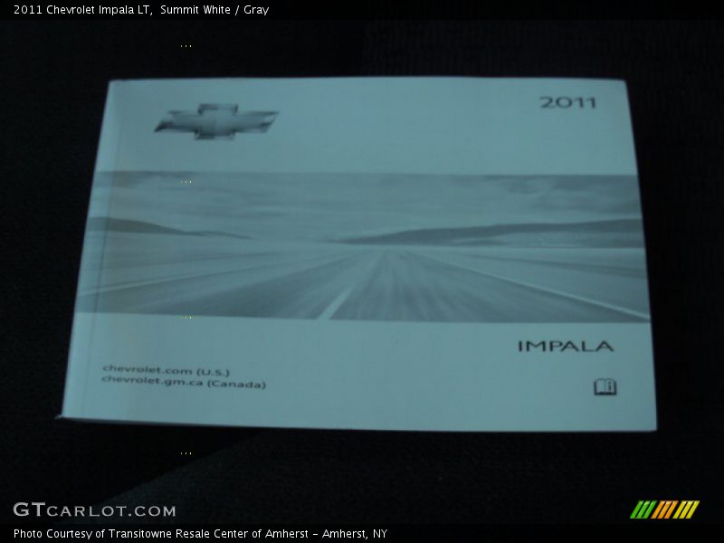 Summit White / Gray 2011 Chevrolet Impala LT