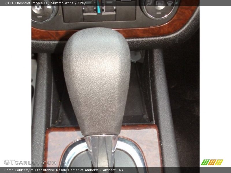 Summit White / Gray 2011 Chevrolet Impala LT