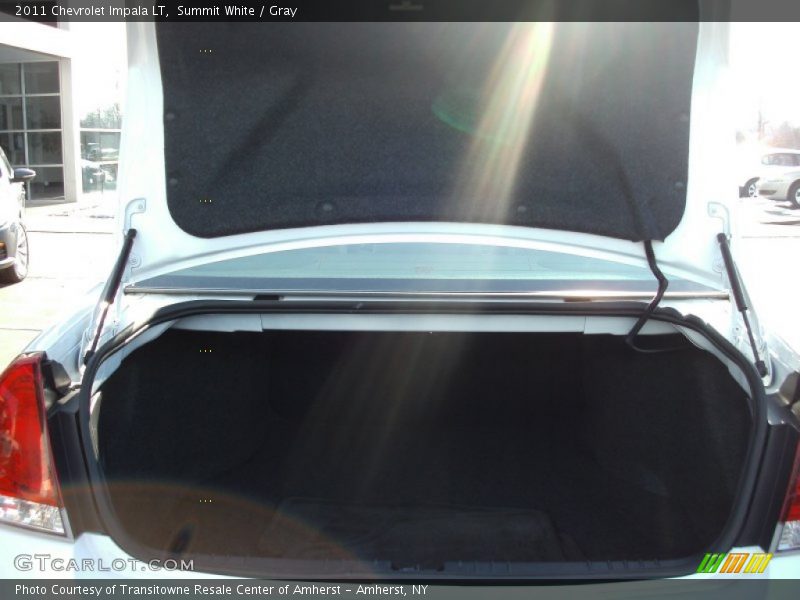 Summit White / Gray 2011 Chevrolet Impala LT