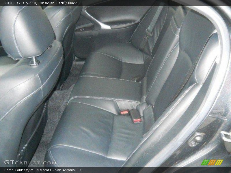 Obsidian Black / Black 2010 Lexus IS 250