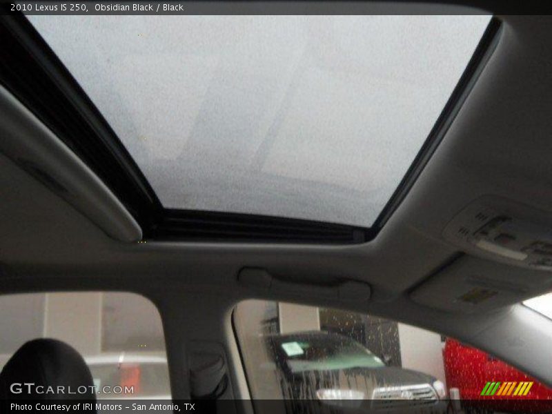 Obsidian Black / Black 2010 Lexus IS 250