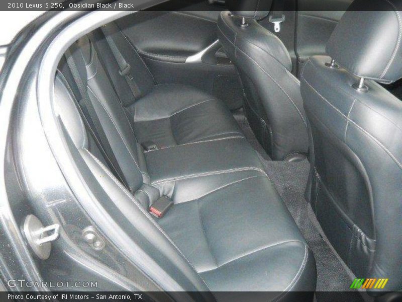 Obsidian Black / Black 2010 Lexus IS 250