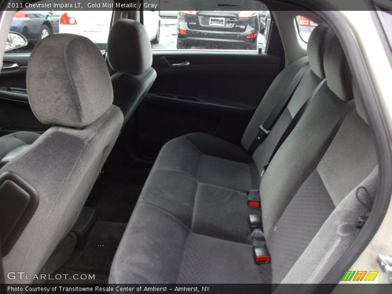Gold Mist Metallic / Gray 2011 Chevrolet Impala LT