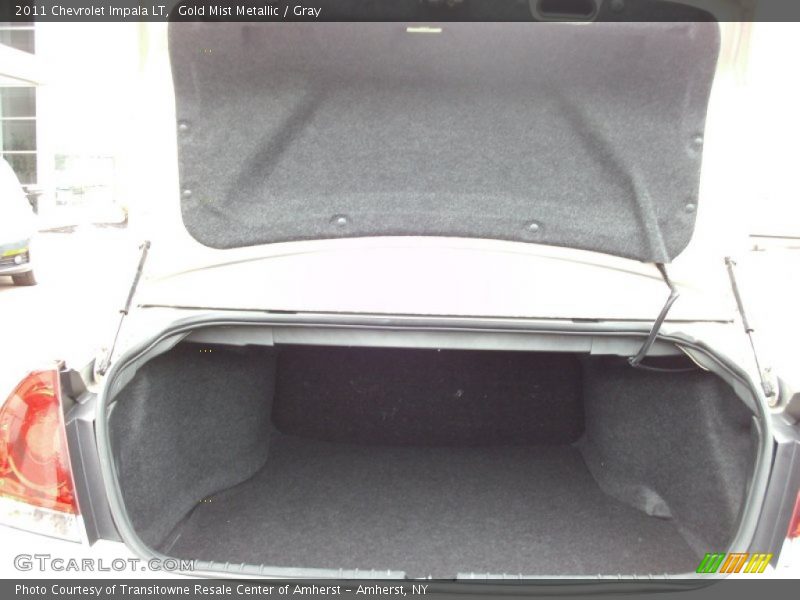 Gold Mist Metallic / Gray 2011 Chevrolet Impala LT