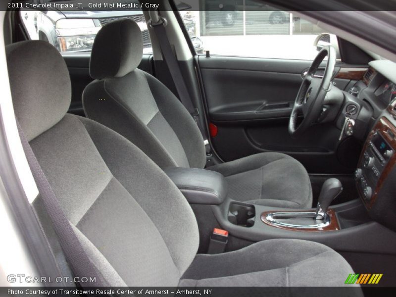 Gold Mist Metallic / Gray 2011 Chevrolet Impala LT