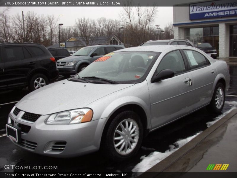 Bright Silver Metallic / Light Taupe 2006 Dodge Stratus SXT Sedan