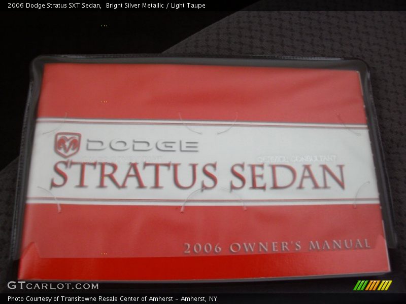 Bright Silver Metallic / Light Taupe 2006 Dodge Stratus SXT Sedan
