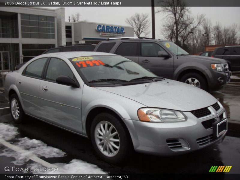 Bright Silver Metallic / Light Taupe 2006 Dodge Stratus SXT Sedan