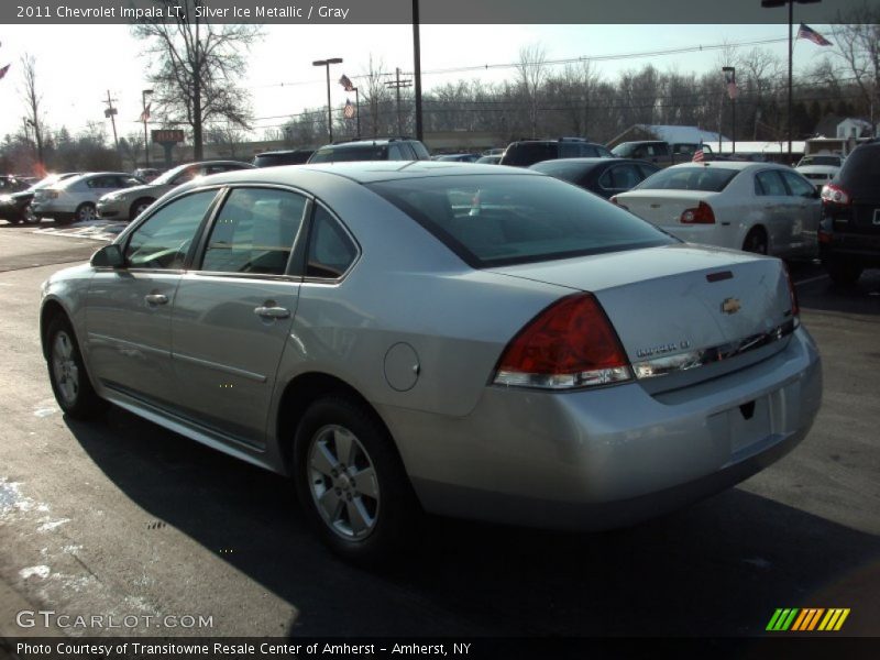 Silver Ice Metallic / Gray 2011 Chevrolet Impala LT