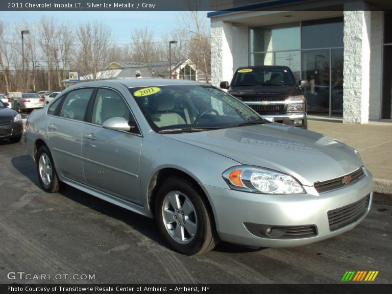 Silver Ice Metallic / Gray 2011 Chevrolet Impala LT