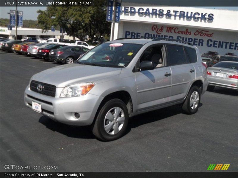 Classic Silver Metallic / Ash 2008 Toyota RAV4 I4