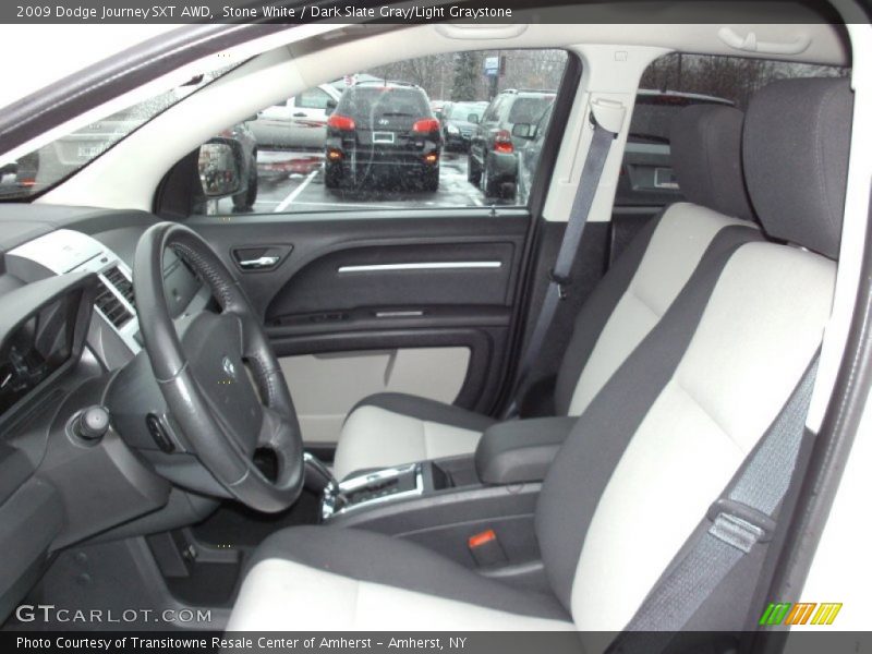 Stone White / Dark Slate Gray/Light Graystone 2009 Dodge Journey SXT AWD