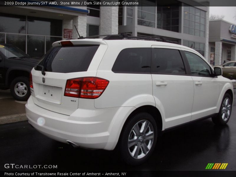 Stone White / Dark Slate Gray/Light Graystone 2009 Dodge Journey SXT AWD