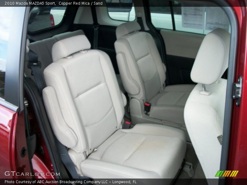 Copper Red Mica / Sand 2010 Mazda MAZDA5 Sport