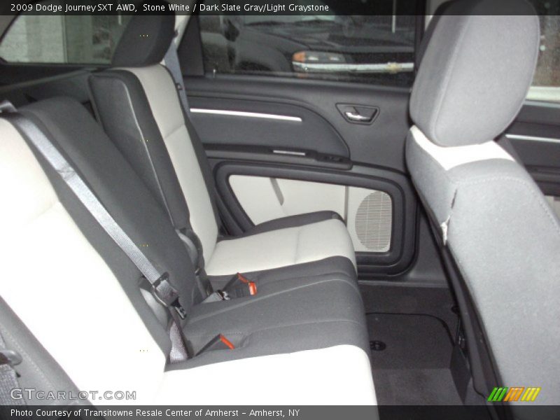 Stone White / Dark Slate Gray/Light Graystone 2009 Dodge Journey SXT AWD