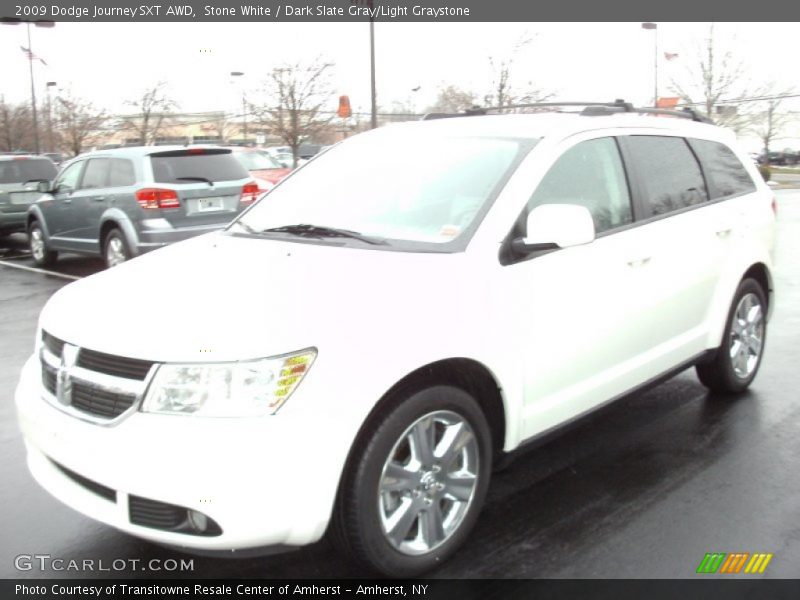 Stone White / Dark Slate Gray/Light Graystone 2009 Dodge Journey SXT AWD